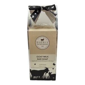 Dionis Creamy Goat Milk Bar Soap - Vanilla Bean